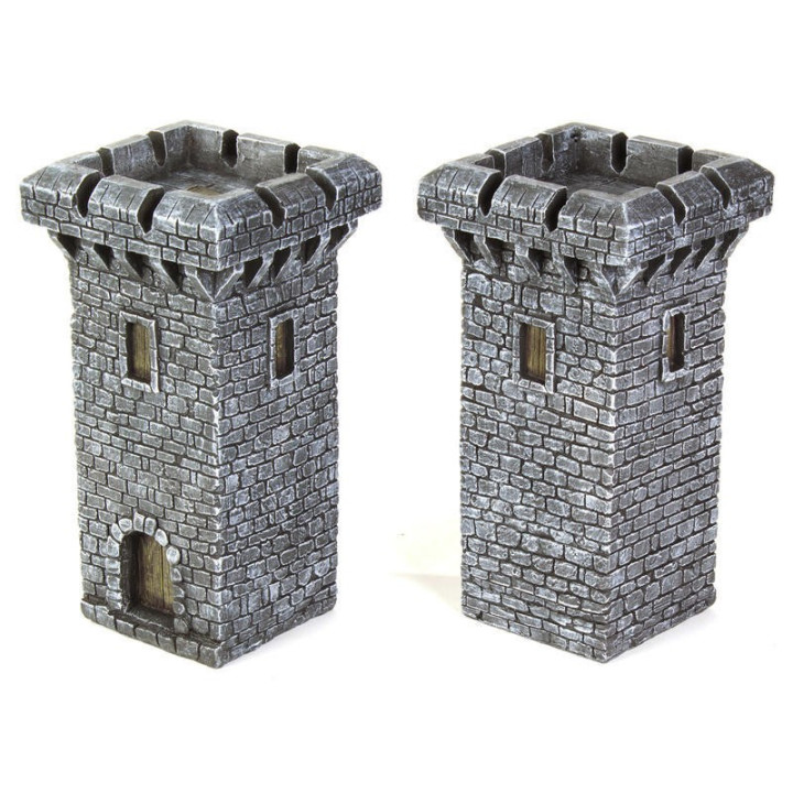 Medieval Castle Set - Pre-painted Resin Terrain - LAND