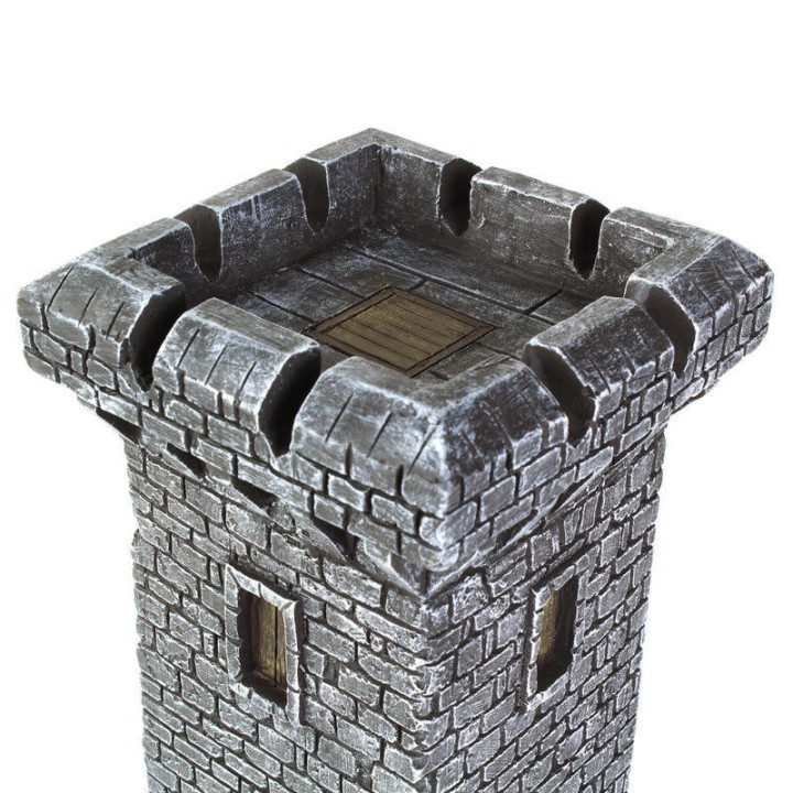 Medieval Castle Set - Pre-painted Resin Terrain - LAND