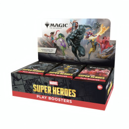 MAGIC : L’ASSEMBLÉE - Magic the Gathering - Marvel Super Heroes - Boîte de Booster de Jeu