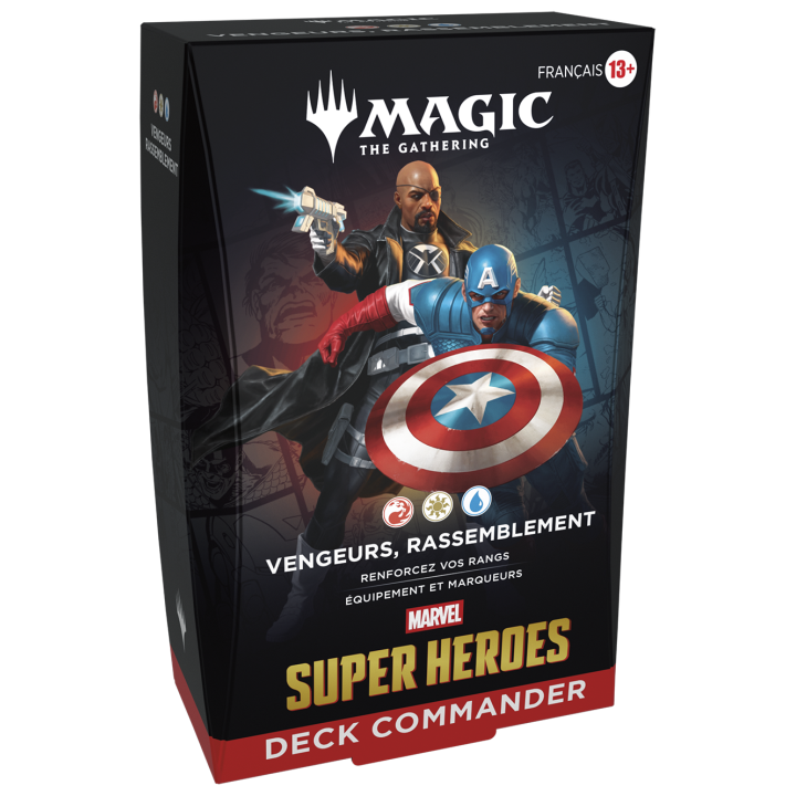MAGIC : L’ASSEMBLÉE - Decks Commander Magic: The Gathering - Marvel Super Heroes - Vengeurs, Rassemblement !