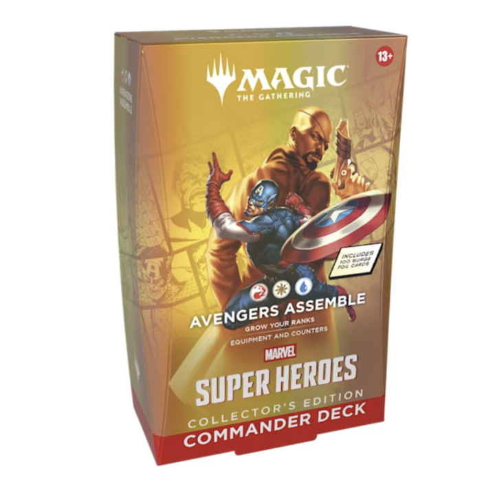 Deck Collector Commander Magic: The Gathering - Marvel Super Heroes - Vengeurs, Rassemblement !