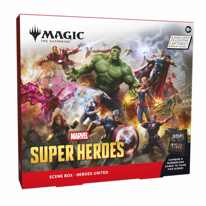 Scene Box Magic: The Gathering - Marvel Super Heroes - Heroes United - MAGIC: L’ADUNANZA