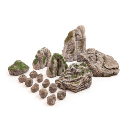 Highlands Set - Pre-painted Resin Terrain - LAND