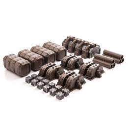 TERRAINS - Industrial Set - Pre-painted Resin Terrain