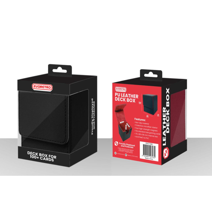 Evoretro - Magnetic deck box for 100 cards