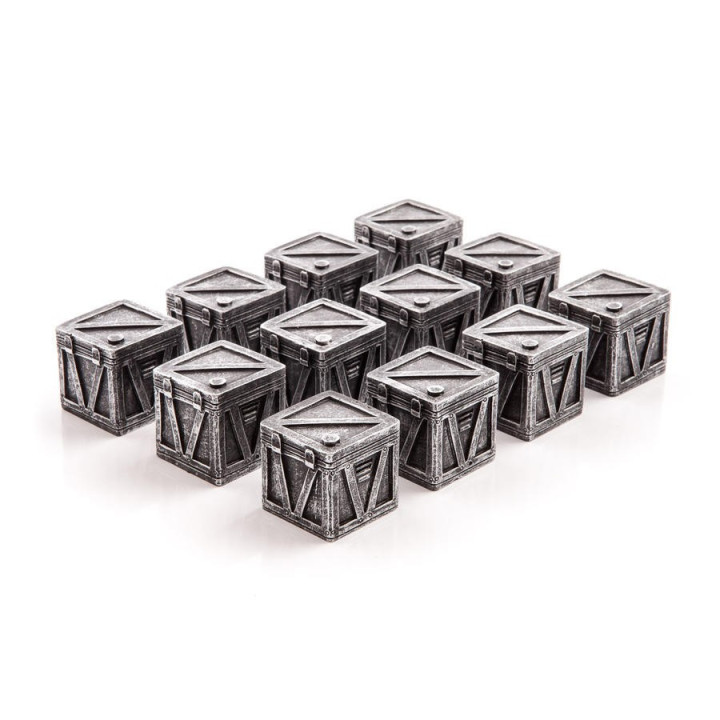 TERRAINS - Industrial Set - Pre-painted Resin Terrain