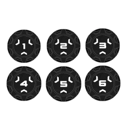 Objective Markers 8th ed - Rubber based 2D scenery - LAND