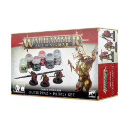 FIGURINES - Age of Sigmar - Éventreurs des Clans Guerriers Orruks + Set de Peinture