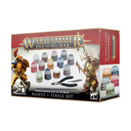 FIGURINES - Warhammer Age of Sigmar: Set Peintures + Outils