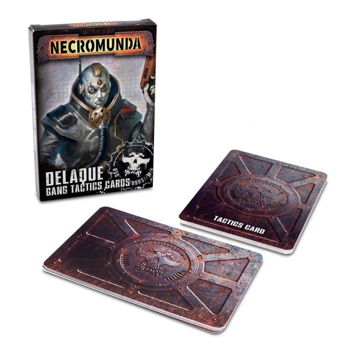 Necromunda - Delaque Gang Tactics Cards - FIGURINEN
