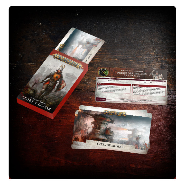 GRAND ALLIANCE ORDER - Cartes de Charte: Cities of Sigmar