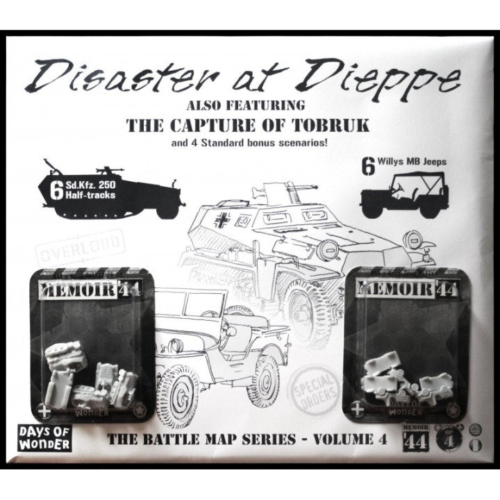 Memoir 44 - Battle Map Disaster at Dieppe - FAMILIENSPIELE