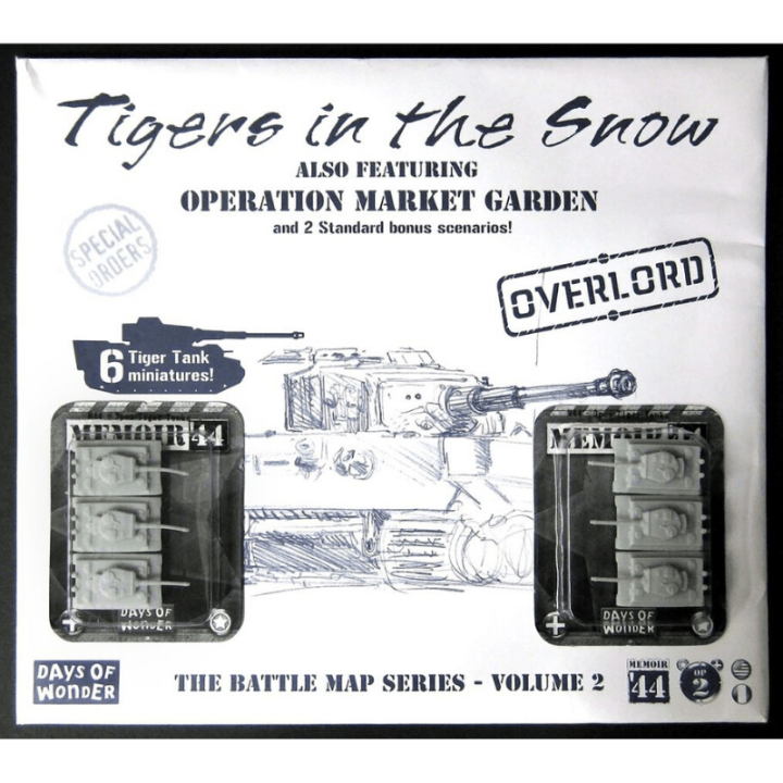 JEUX EN FAMILLE - Memoir 44 - Battle Map Tigers in the Snow
