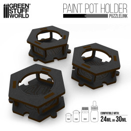 Paint Pot Holder x3