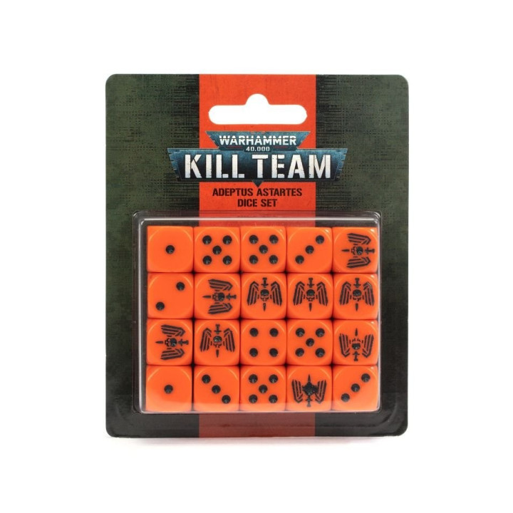 DÉS - Kill Team: Set de dés de l'Adeptus Astartes