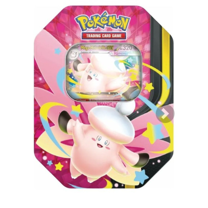 Pokémon TCG: Mega Moonlit ex Tin Mega Clefable/Mega Gengar
