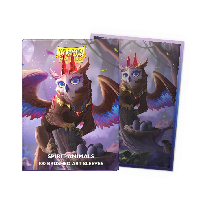 Dragon Shield Sleeves - Standard Dual Art - The Dragowlis (100 Sleeves)