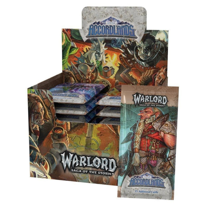 Warlord: Saga Of The Storm - Into The Accordlands Booster Display (24 Packs)