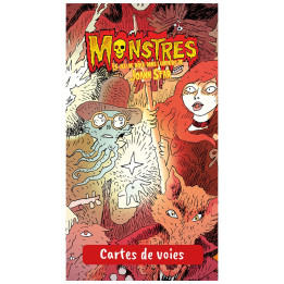 JEUX DE SOCIÉTÉ - Monstres - Cartes de Voies
