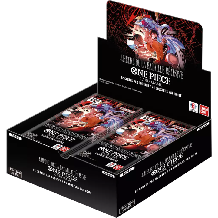 One Piece JCC - Display 24 Boosters OP16 : L'Heure de la Bataille Décisive