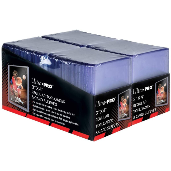 Toploader - 3" x 4" Regular Toploaders & Card Sleeves (x200) - TOP LOADER