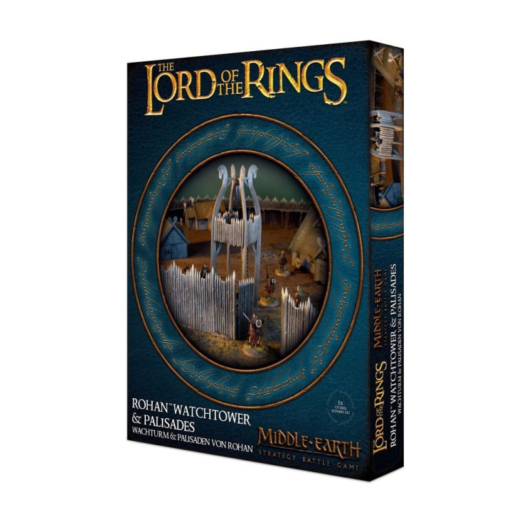 Rohan Watchtower and Palisades - The Lord of the Rings: Middle Earth - FIGURINEN