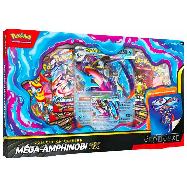 JCC Pokémon - Collection Premium Méga‑Amphinobi‑ex