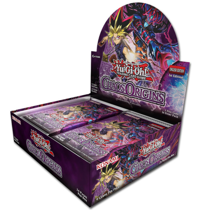 Yu-Gi-Oh! Chaos Origins Booster Display