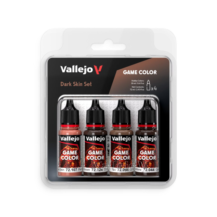 Vallejo - Dark Skin Set (72.291)
