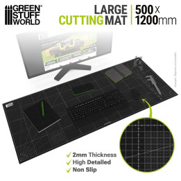 Tapis de découpe grand format 50x120 cm