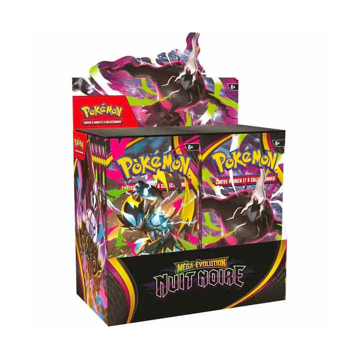 Pokémon ME05 : Boîte de 36 Boosters Nuit Noire