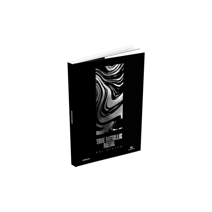 True Metallic Metal Book