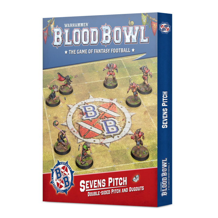Sevens Pitch: campo e panchine a doppia faccia - BLOOD BOWL