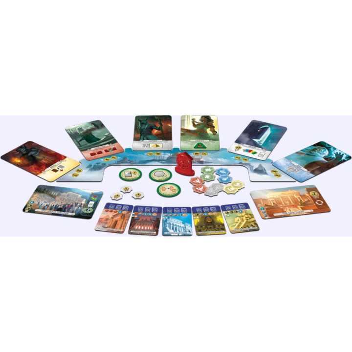 JEUX À DEUX - 7 Wonders - Duel - Pantheon