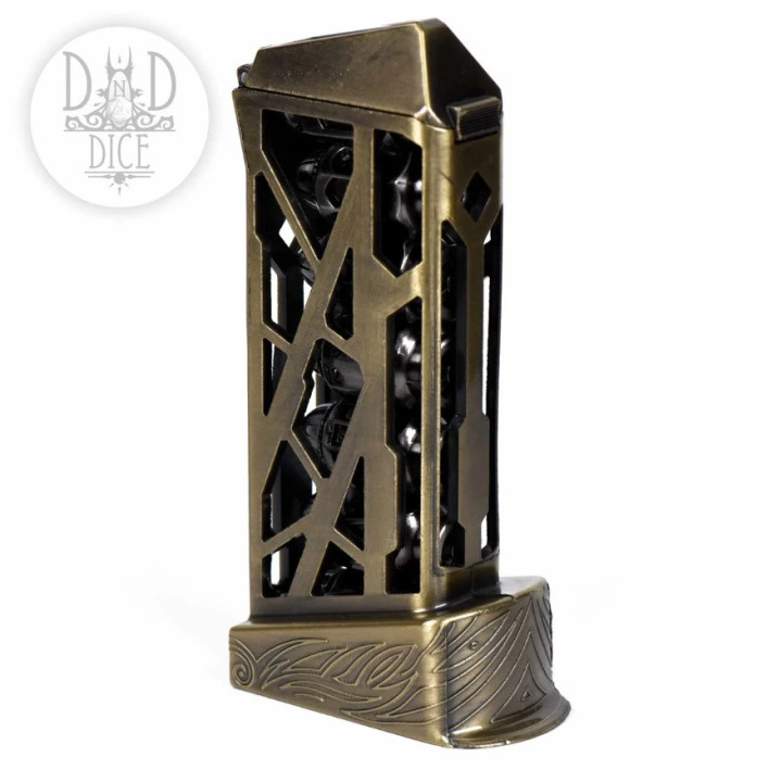 7 Shooter Iron Metal Dice Set