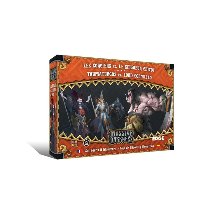 Massive Darkness - Wizards VS Lord Chicot - BOARD GAMES