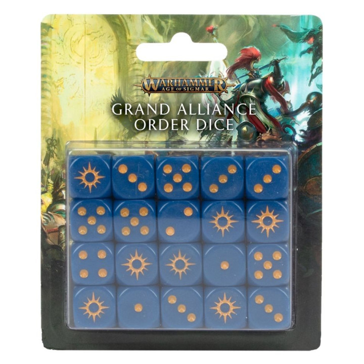 Grand Alliance Order Dice Set - DICE - COUNTERS