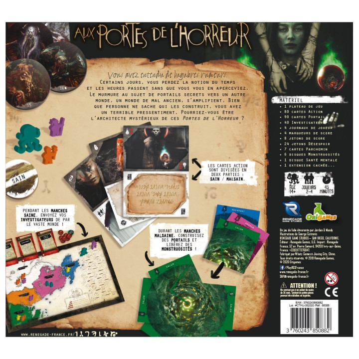 Cthulhu - Aux Portes de l'Horreur - GIOCHI DA TAVOLO