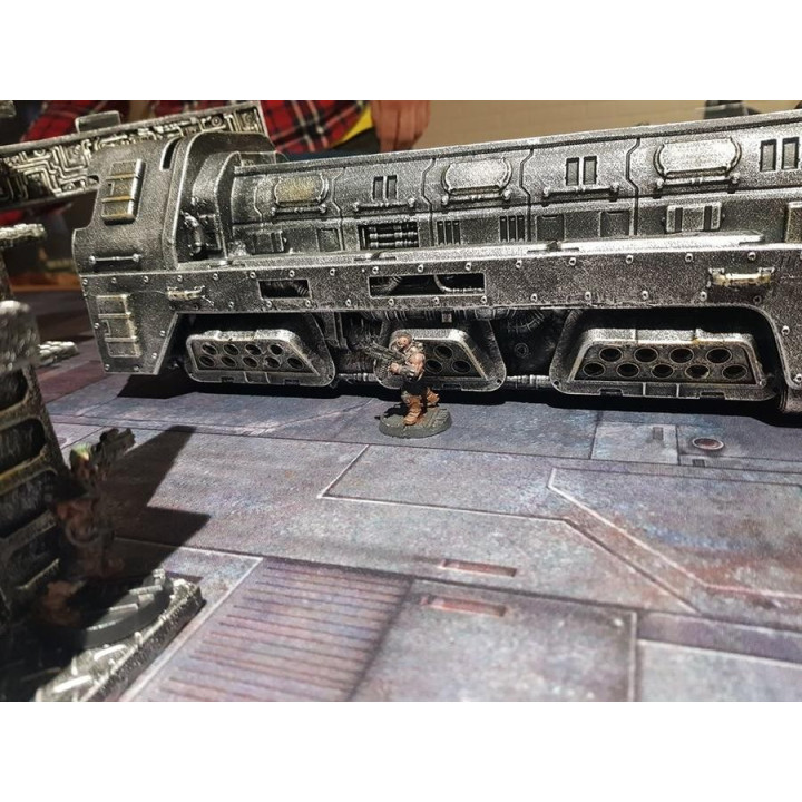 Necropolis Train - Pre-painted Resin Terrain - LAND