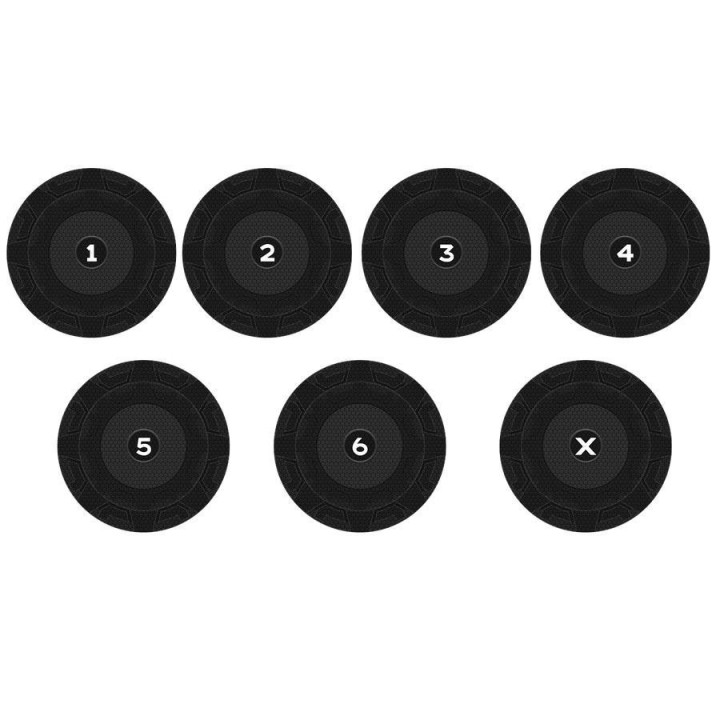 Objective Markers 9th ed - Rubber based 2D scenery - LAND