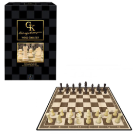 Jeu d'Echecs - Kasparov Wood Chess Set - BOARD GAMES