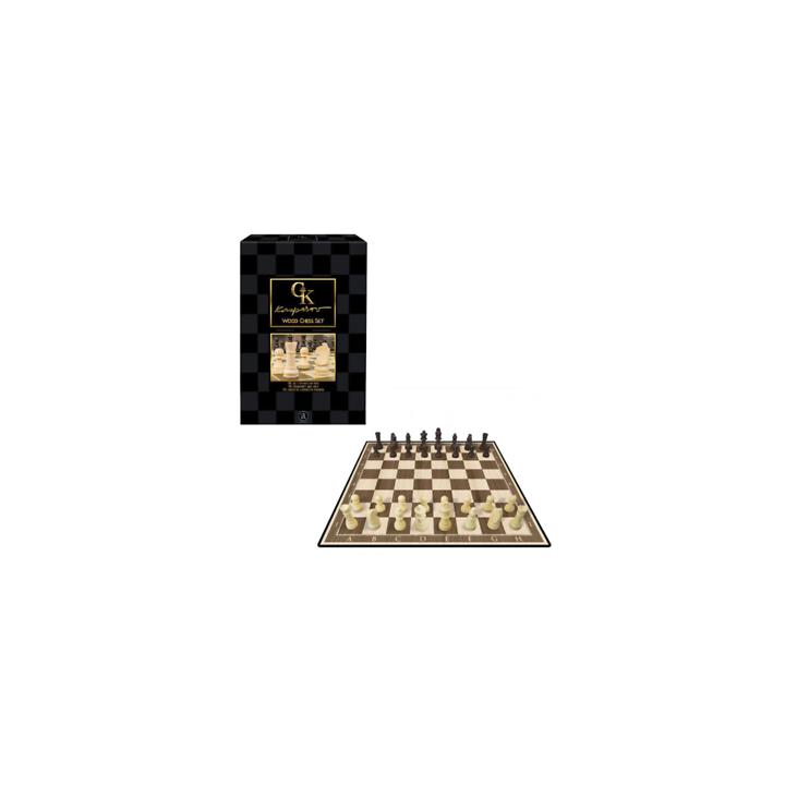 Jeu d'Echecs - Kasparov Wood Chess Set - BOARD GAMES