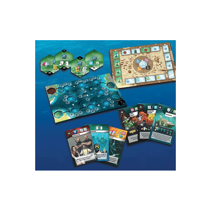 Underwater Cities - New discoveries - BOARD GAMES