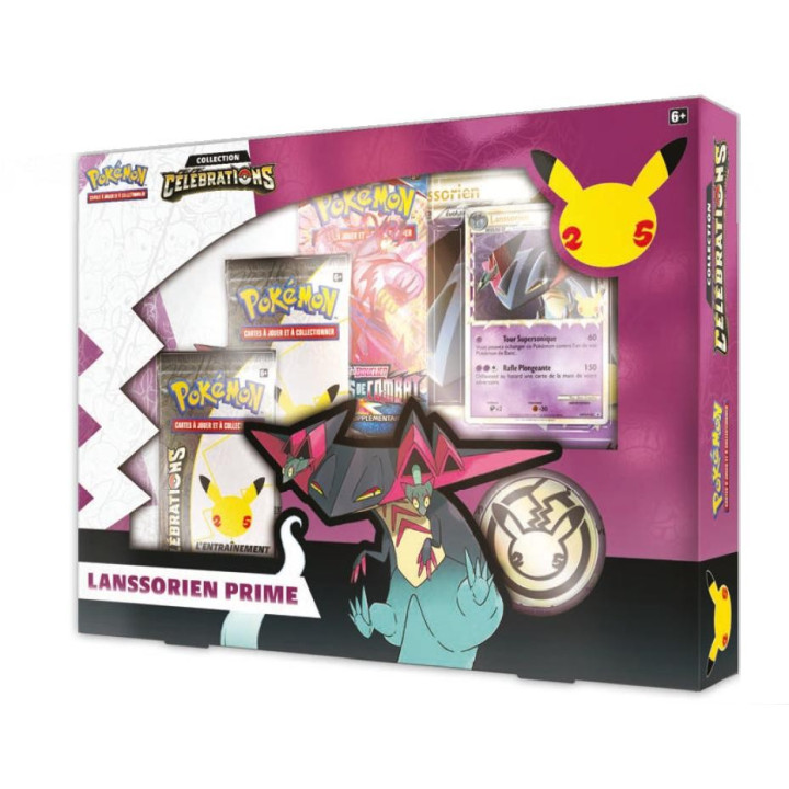 POKÉMON - Coffret Lanssorien Prime - Pokemon Collection spéciale Célébrations