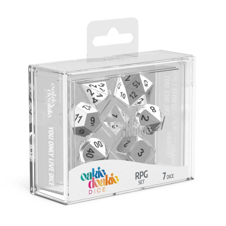 Metal RPG 7 Dice Set - TO SORT