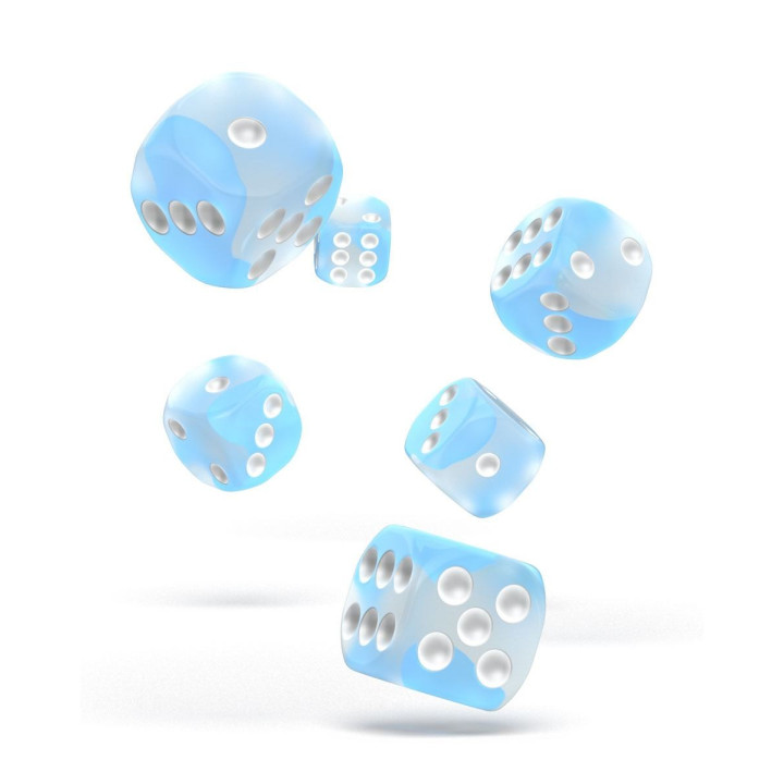 BIOHAZARD - Glow in the Dark Oakie Doakie Dice - 12 D6 16mm dice - DICE - COUNTERS