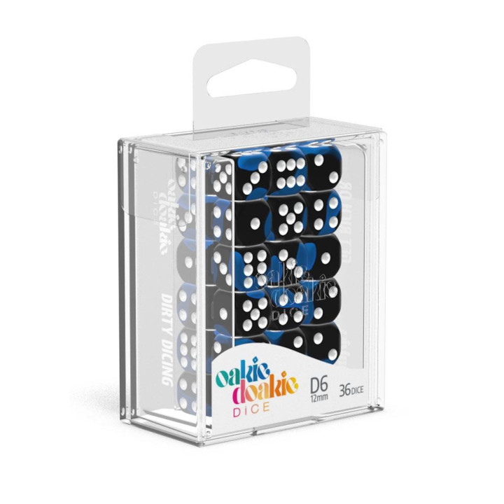 Glow in the Dark Oakie Doakie Dice - 36 dés D6 de 12 mm - DADI E CONTATORI
