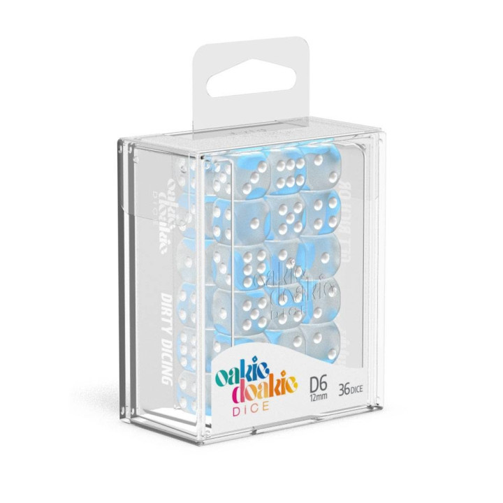 Glow in the Dark Oakie Doakie Dice - 36 dés D6 de 12 mm - DADI E CONTATORI