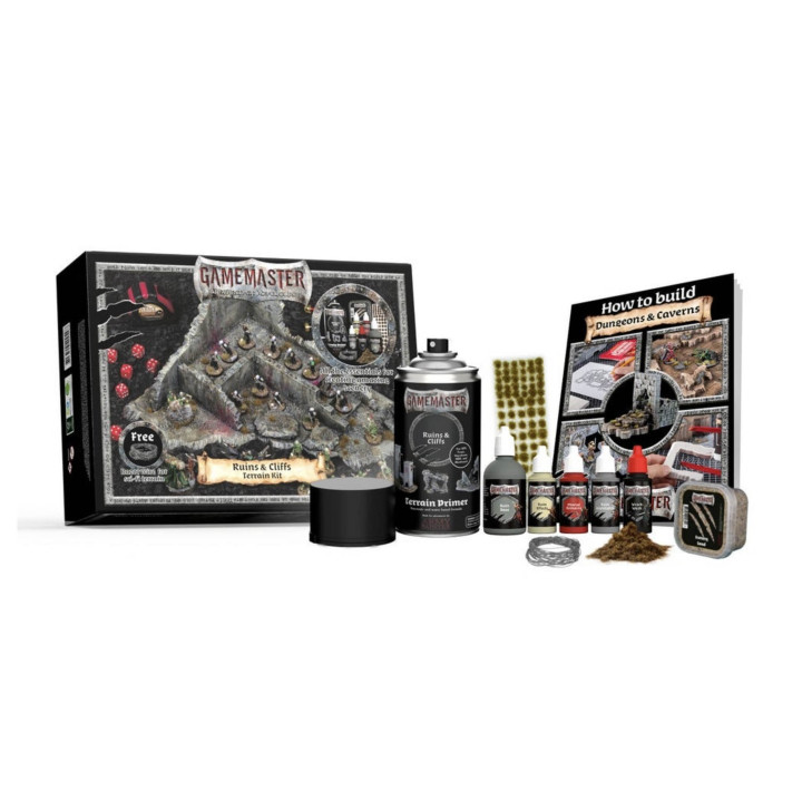SET PEINTURE AP - Gamemaster: Ruins & Cliffs Terrain Kit