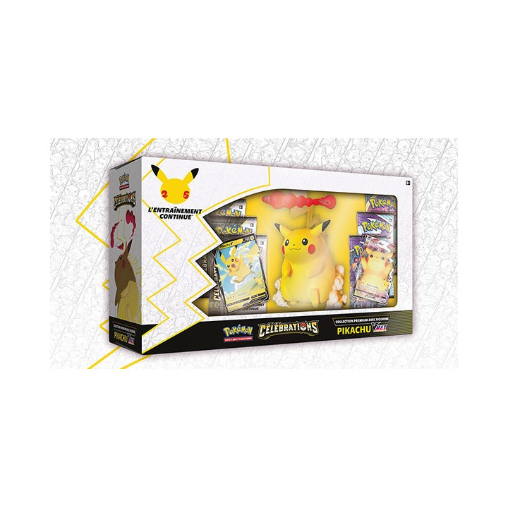 POKÉMON - Pokemon Collection Premium avec figurine Célébrations Pikachu-VMAX